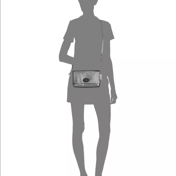 Genuine Coach 36335 gold crossbody - Picture 5 of 5